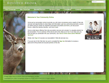 Tablet Screenshot of boulderbrookowners.org
